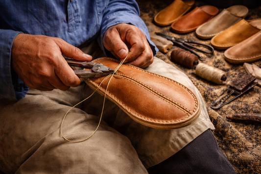 Built to Last Leather Slippers | Handmade Moroccan Babouches