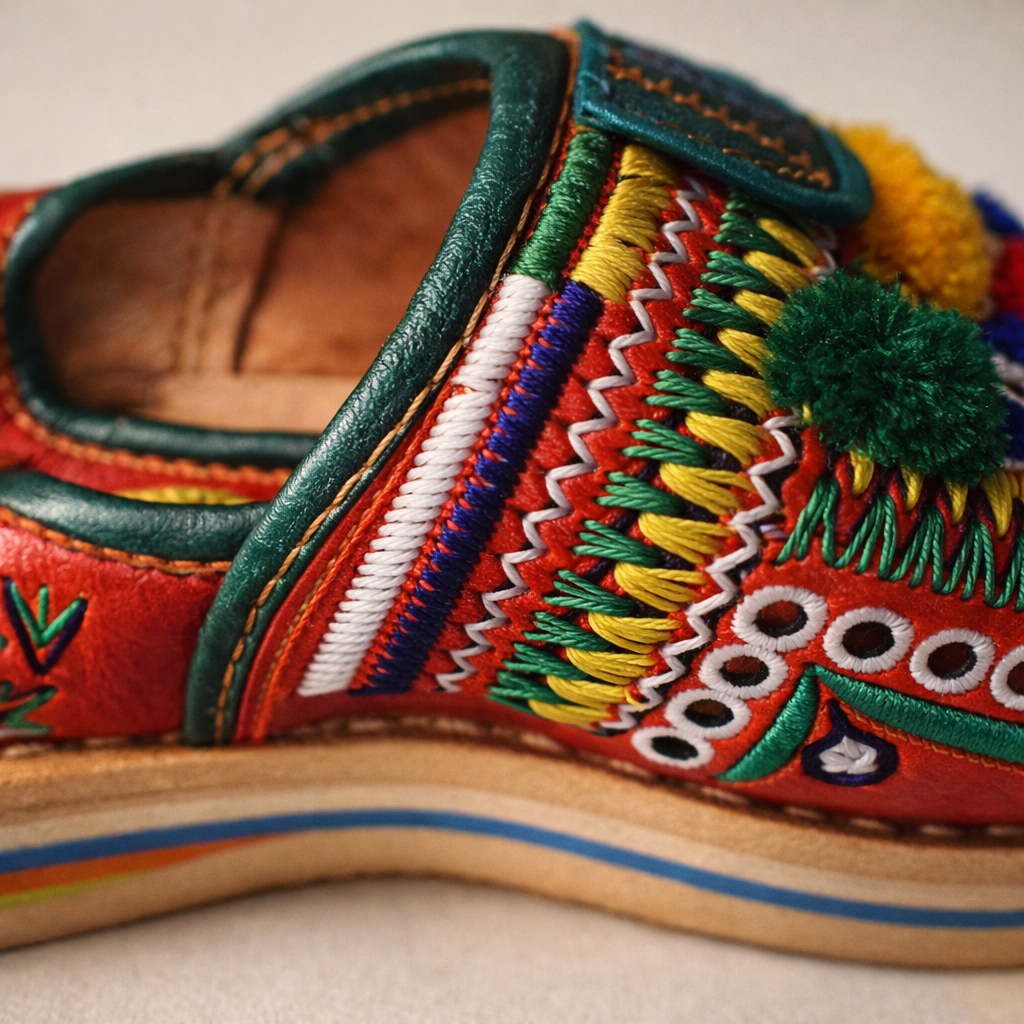 Moroccan Leather Slippers for Women – Handmade Comfortable Babouche House Shoes