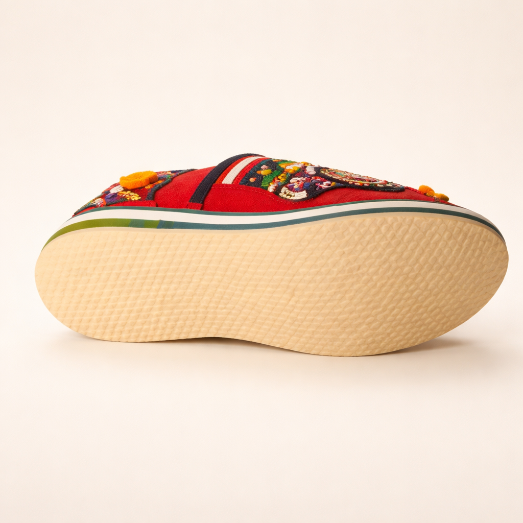 Moroccan Leather Slippers for Women – Handmade Comfortable Babouche House Shoes